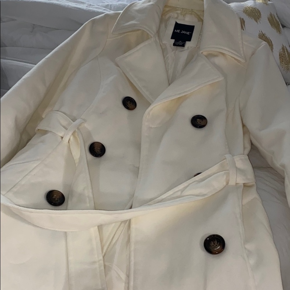 COPY - White coat! Like new!